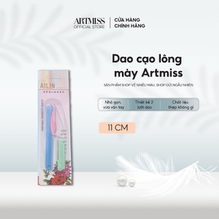 Dao cạo lông mày Artmiss, Bộ Dao Cạo Tỉa Lông Mày 2 Lưỡi