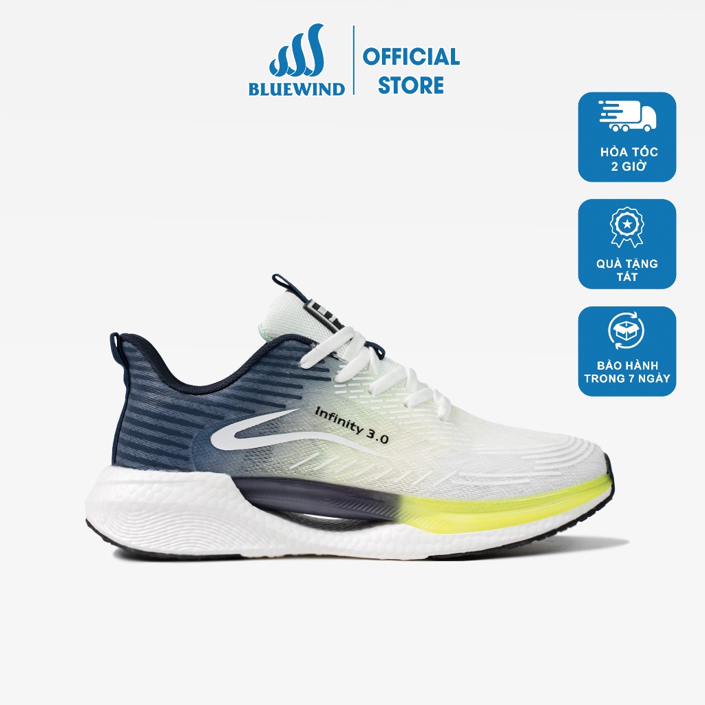 Giày Thể Thao Nam BLUEWIND Infinity 3.0 Siêu Nhẹ Êm Chân, Thoáng Khí Phù Hợp Giày Chạy Bộ, Tập Gym 68299