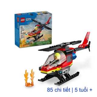 Lego City 60411 Trực thăng cứu hoả - Đồ chơi xếp hình