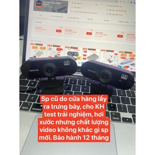 Sp cũ - Webcam 4K 2K Livestream có Mic cho PC, Laptop, Trợ sáng cực tốt, webcam pc, cam máy tính pc