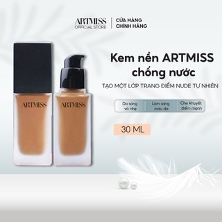 Kem nền ARTMISS chống nước mỏng nhẹ, lâu trôi cho lớp makeup hoàn hảo 30ml