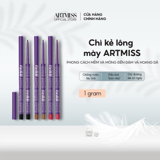 Chì kẻ lông mày The Power of color ARTMISS Collection bền màu chống nước, trang điểm tiện dụng 1g
