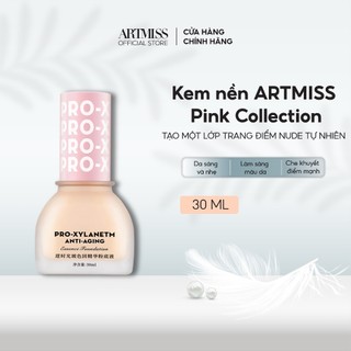 Kem nền ARTMISS Pink Collection che khuyết điểm mỏng nhẹ, lâu trôi 30ml