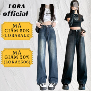 quần jean ống suông nữ  , Quần jean nữ ống suông trơn phong cách cá tính SN01