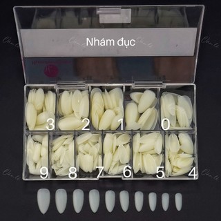Móng úp nhám tròn nhọn hsm đủ size