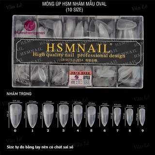 Móng úp nhám tròn nhọn hsm đủ size