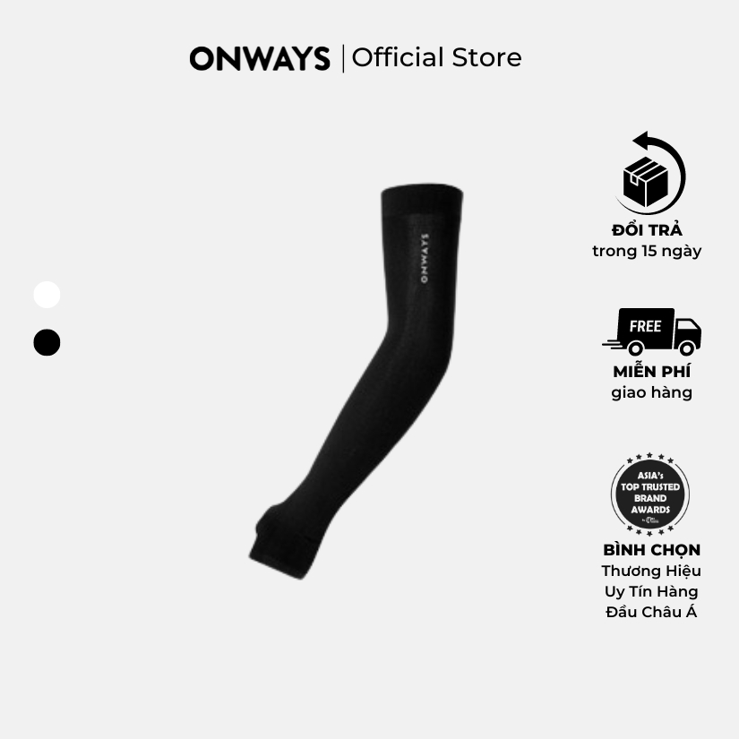 ONWAYS Ống Tay Thể Thao Xỏ Ngón ARM COVER U23027