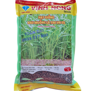 (1kg) Hạt Giống Rau Muống Lá Tre chọn lọc, rau muống cao cấp chất lượng