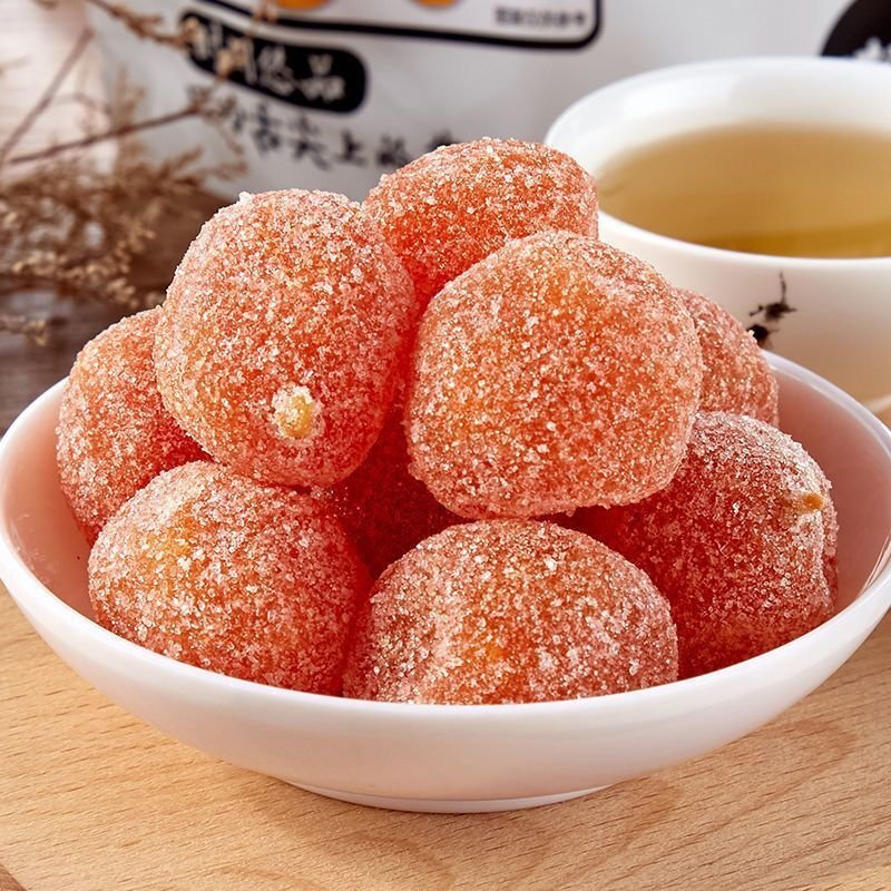 [ Sẵn hàng ] Combo 1000g Quất đường phèn/ Tắc đường phèn sấy dẻo mềm chua ngọt ăn vặt ngon