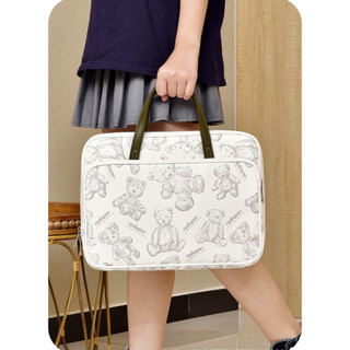 Túi xách chống sốc cute laptop macbook surface, túi công sở nữ cặp đựng laptop cute