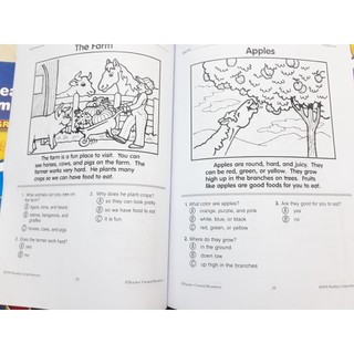 Sách - Reading comprehension 7q (Trọn bộ từ grade K đến 6)