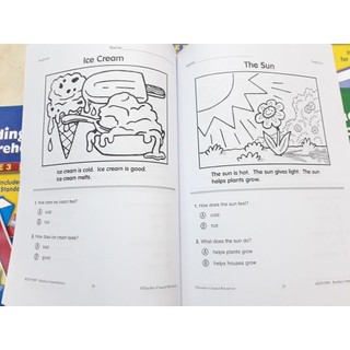 Sách - Reading comprehension 7q (Trọn bộ từ grade K đến 6)