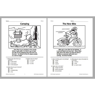 Sách - Reading comprehension 7q (Trọn bộ từ grade K đến 6)