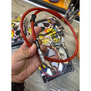 Dây dầu Hell thái đầu earl inox 45 độ cho xe máy