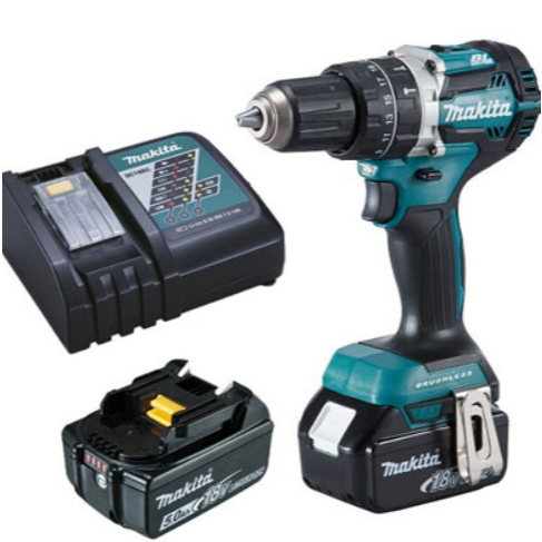 Máy khoan búa chạy pin Makita DHP484RTE (18V) (2PIN 5AH+1 SẠC)- chính hãng- giá rẻ