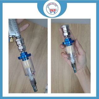 Lọc hơi nước mini dùng cho súng phun sơn - Loại bỏ hơi nước, chất bẩn