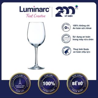 Bộ 4 ly rượu vang thuỷ tinh luminarc world wine 350ml- luwoe5979