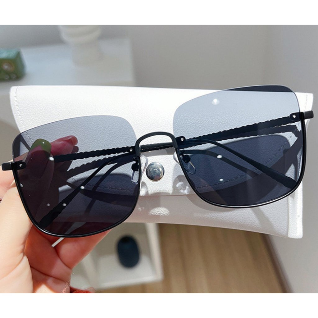 Kính mát - Kính Mát Gọng Vuông Chống Tia UV Thời Trang Ladoll K04