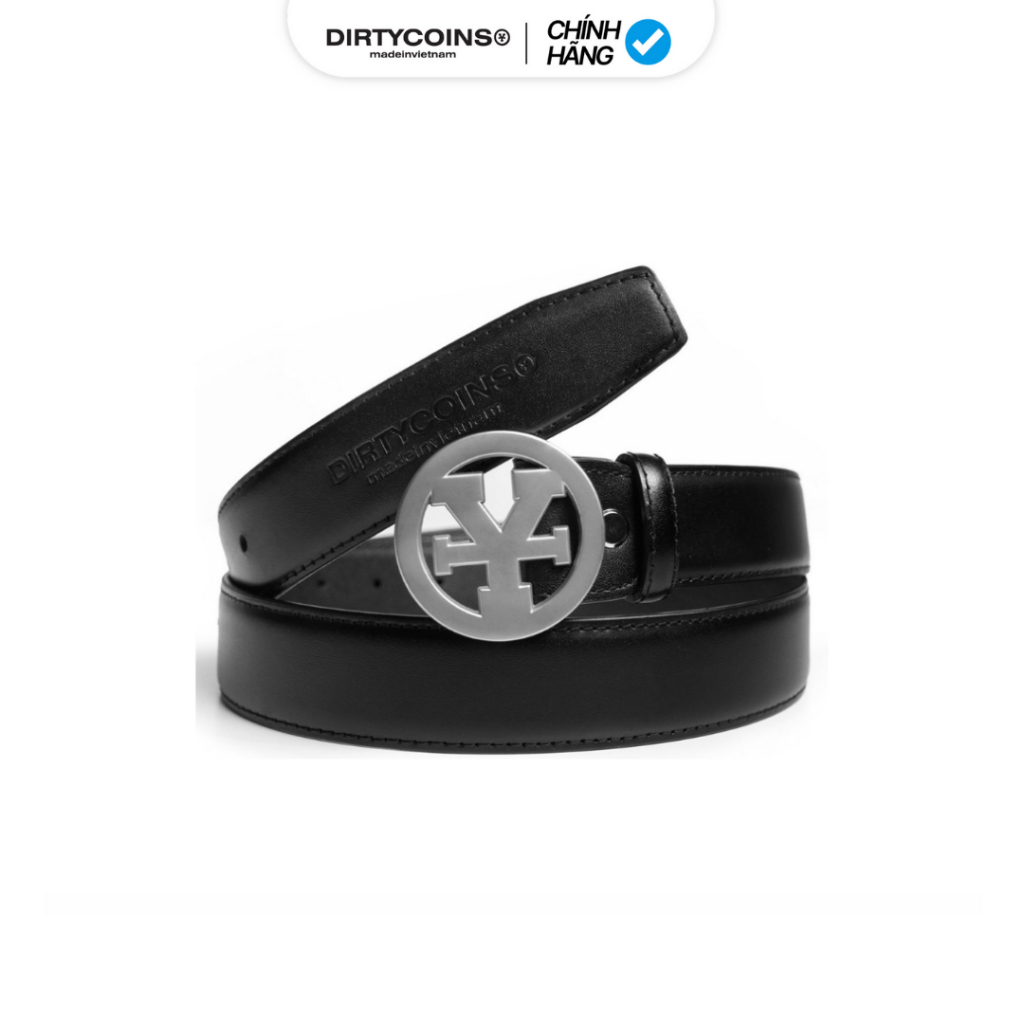 Thắt lưng DirtyCoins Y Logo Leather Belt