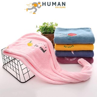 Khăn trùm đầu, khăn ủ tóc khi tắm, hấp tóc giúp giữ tóc khô