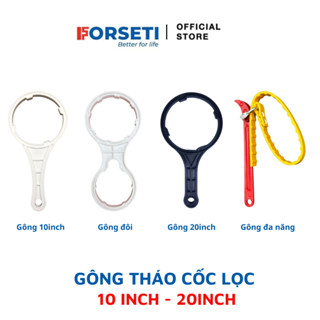 Tay gông vặn mở cốc lọc thô 123 kích cỡ 10 inch, 20 inch cho máy lọc nước RO