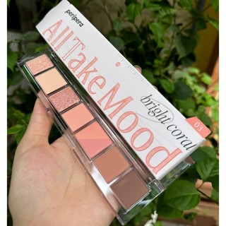 Bảng phấn mắt peripera all take mood like palette 5.5g 03 can i call you a flower?