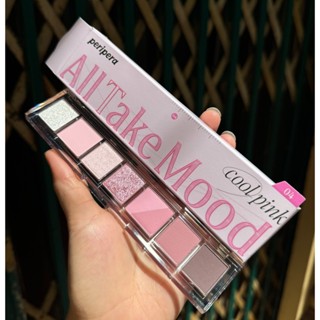 Bảng Phấn Mắt Peripera All Take Mood Like Palette 5.5g Màu 04 IF PINK CHECK DM PLZ