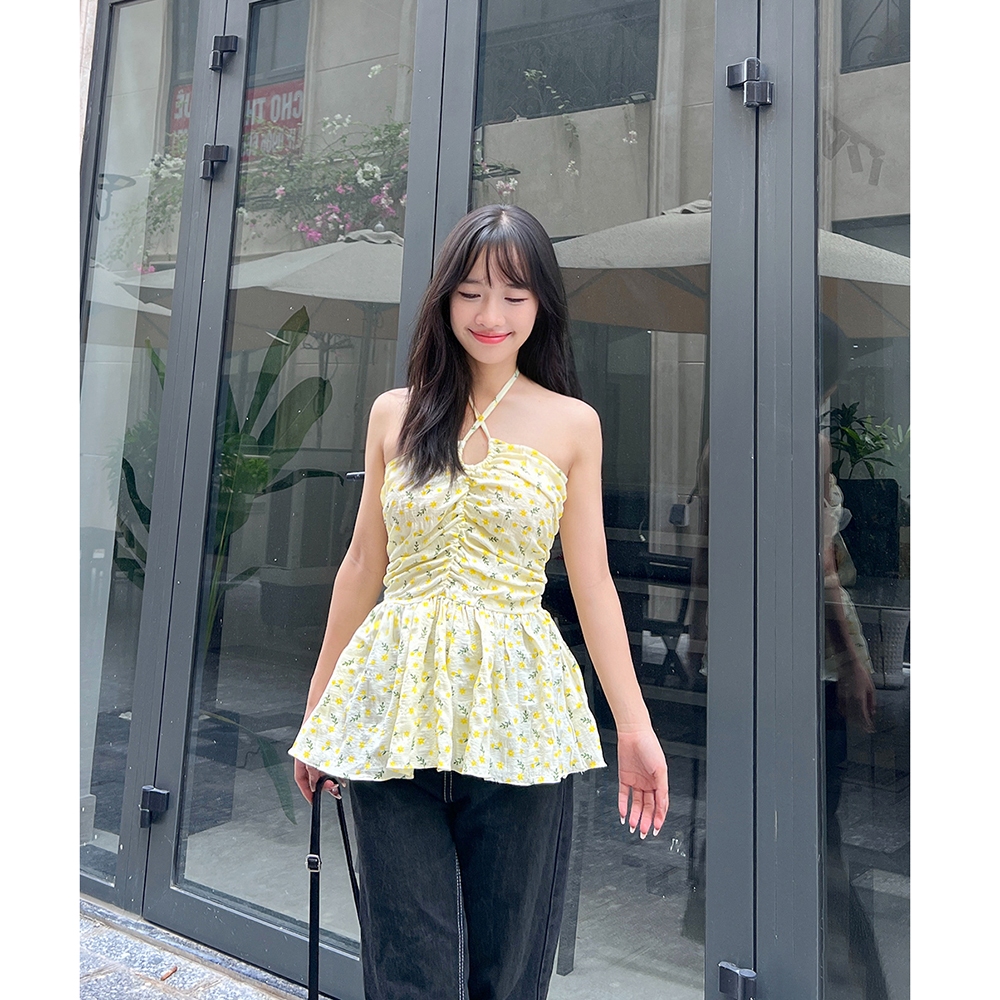 Áo hoa nhí nhún bèo dễ thương LRC023