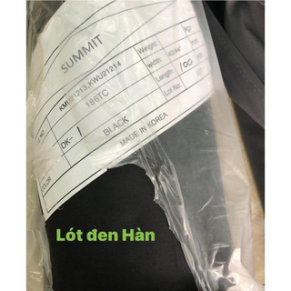 Vải thô (kate) lót túi hàng chuẩn đẹp.