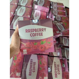 Cà phê giảm cân raspberry coffee - cà phê mâm xôi phương trinh hộp 15 gói mẫu cũ