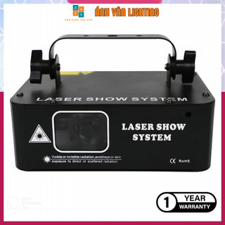 Đèn Laser Quét Tia Vẽ Hình 3D Cảm Biến Nháy Theo Nhạc 7 Màu - Đèn Bay Phòng, Sân Khấu, KTV Cao Cấp