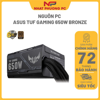Nguồn asus tuf gaming 650w bronze - bảo hành chính hãng 72 tháng