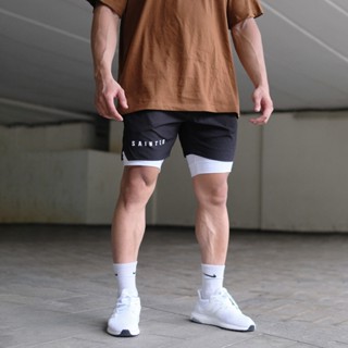 Quần short đùi thể thao 2 lớp Sainted Rival Slayer Shorts
