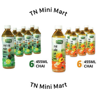 Thùng 24 chai trà hoa quả cozy chai 445ml