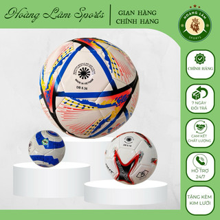 Bóng đá may DB tiêu chuẩn số 4, 5  hàng Việt Nam tiêu chuẩn tăng kèm kim lưới, bóng Bách Hiền -Hoàng Lâm Sports