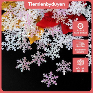 Hoa Tuyết Nhân Tạo 1.5cm / 2cm trang trí noel