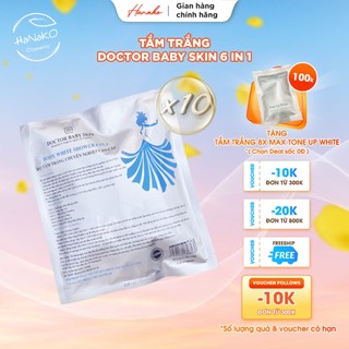 [COMBO] 10 Gói Tắm Trắng Body White Shower 6 In 1 Doctor Baby Skin