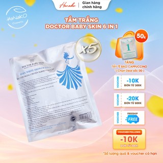 [COMBO] 5 Gói Tắm Trắng Body White Shower 6 In 1 Doctor Baby Skin