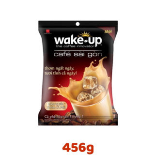 Bịch 24 Gói Cà Phê Sữa Hòa Tan Wake Up Cafe Sài Gòn - VINACafe