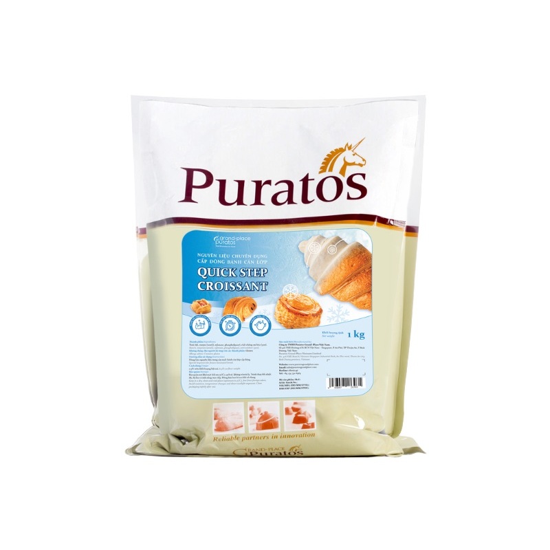 Nguyên liệu Quick Step Croissant Puratos gói 1kg