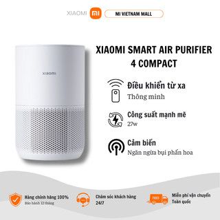 [ VOUCHER 40% ] Máy lọc không khí Xiaomi Smart Air Purifier 4 Compact - Hàng Chính Hãng - Bản Quốc Tế