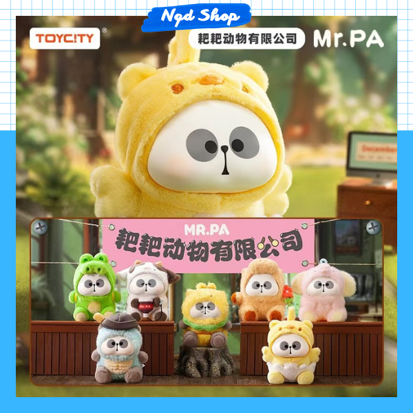 (1 Set 6 box) Blindbox Mr.Pa Animal Limited Company Chính Hãng Toycity Nguyên Seal Full box