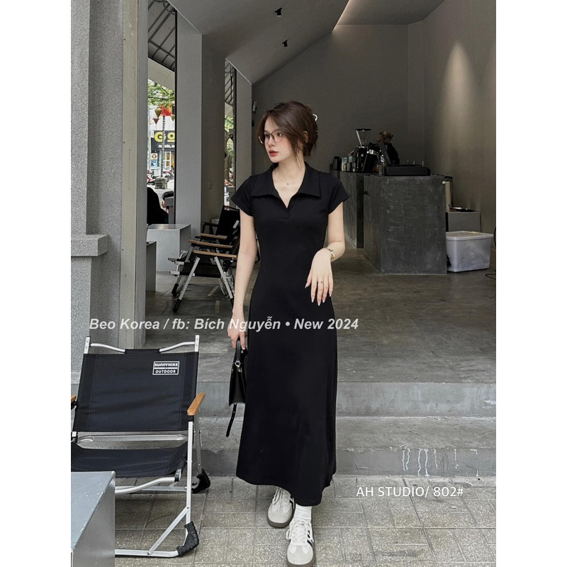Váy maxi cổ đức