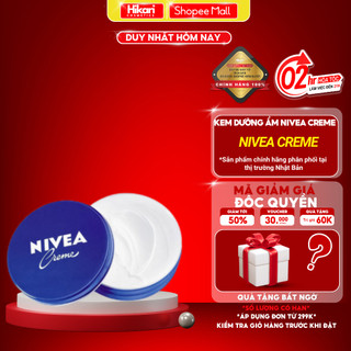Kem dưỡng ẩm Nivea Creme Duy Trì Độ Ẩm Cho Da