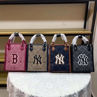 Túi đeo chéo mlb logo vải Size: 15cm19cm.
