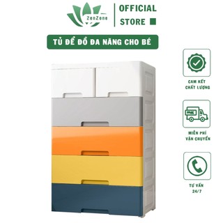 Tủ Để Đồ Zenzone Đa Năng Cho Bé, Kệ Giá Để Đồ Tiện Lợi