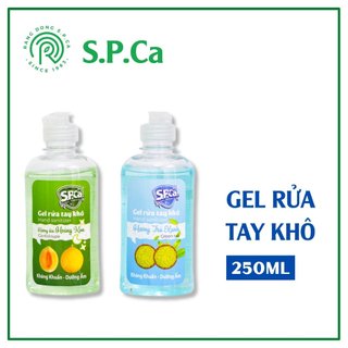 Nước rửa tay khô 250ml spca vệ sinh dưỡng da tay an toàn - spca000090