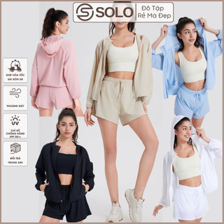 Tách set Áo Khoác Gió Bomer Dây Rút Quần đùi Thể Thao Tập Gym Chạy Bộ Vải Chống Nắng Thoáng Nhẹ 2632