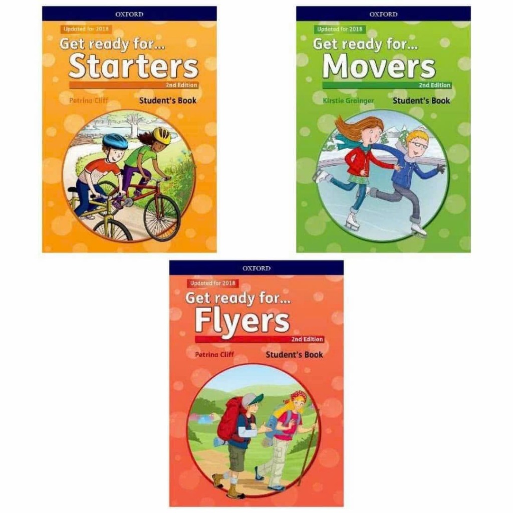Trọn bộ Get Ready For ( Movers + Starters + Flyers) 2nd Edition