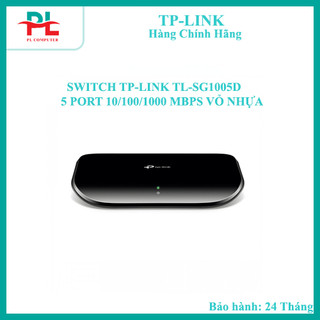 Switch tp-link tl-sg1005d 5 port 10/100/1000 mbps vỏ nhựa - hàng chính hãng